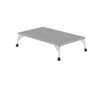 MUNK Arbeitspodest Aluminium-Warzenblech 1 Stufe