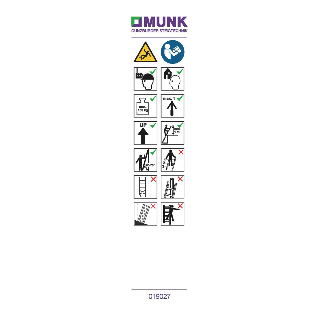 MUNK Aufkleber 19021