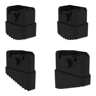 MUNK Außenschuh für Aluminium-Stufenstehleiter ML 35x22mm für Stufenstehleiter ML