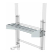 MUNK Ausstiegstritt Alu blank Spaltmaß 200 mm