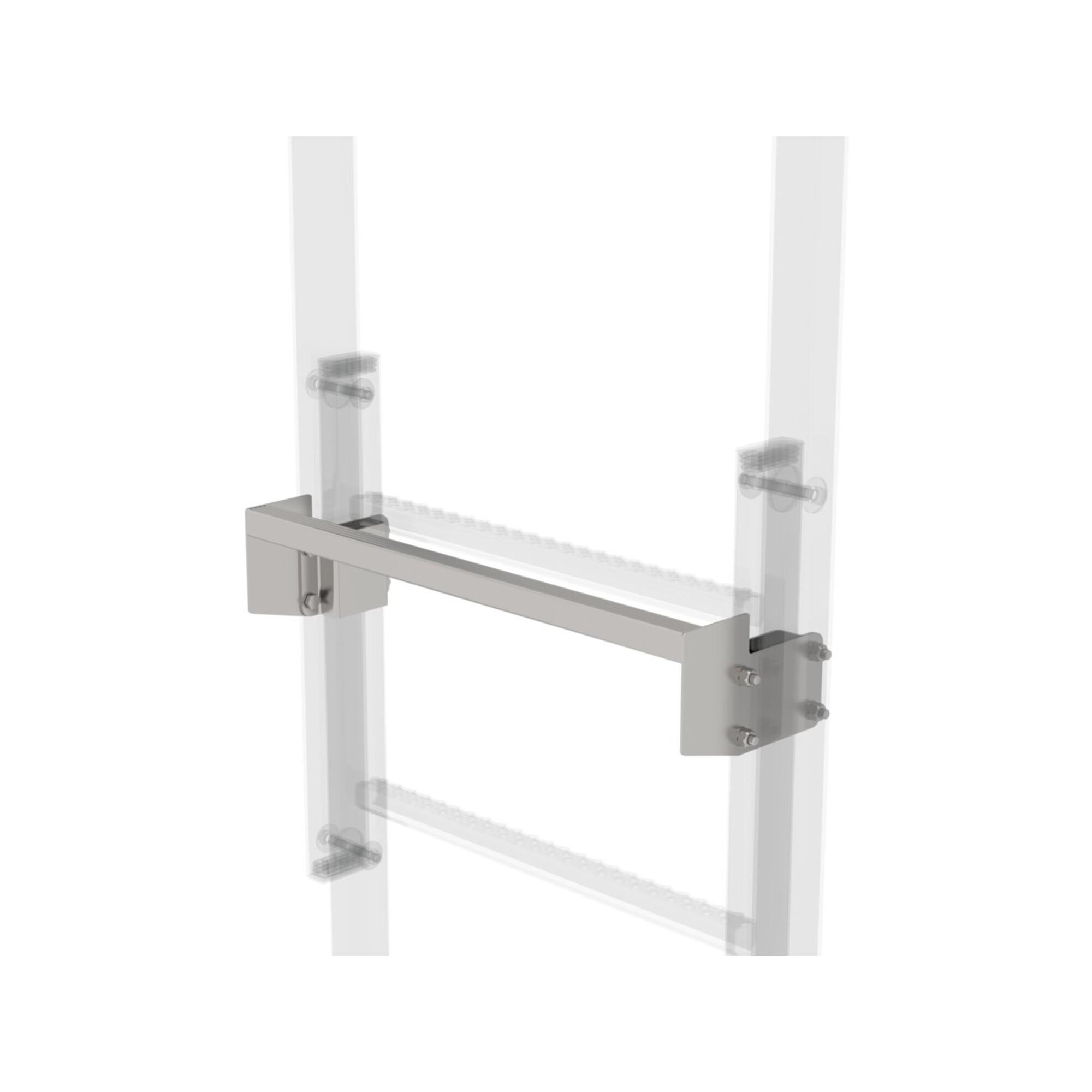 MUNK Ausstiegstritt Edelstahl Spaltmaß 100mm