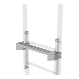MUNK Ausstiegstritt Edelstahl Spaltmaß 150mm