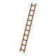 MUNK Dachdecker-Auflegeleiter Holz 10 Sprossen-1