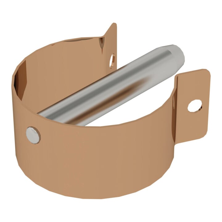 MUNK Federclip für Rollgerüst mit langen Bolzen, offen