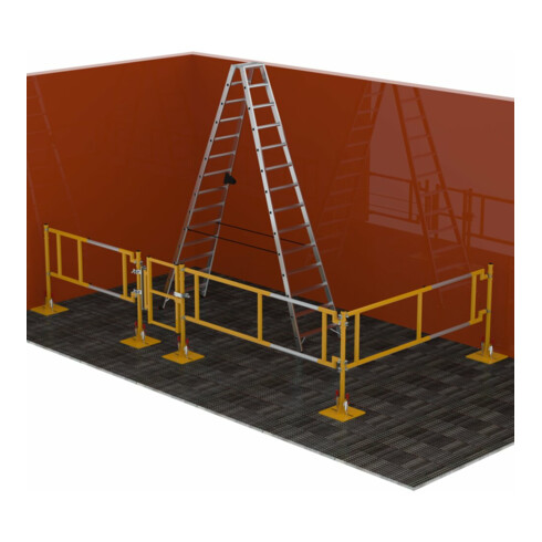 Munk FlexxGuard Geländer teleskopierbar 1800–2500 mm