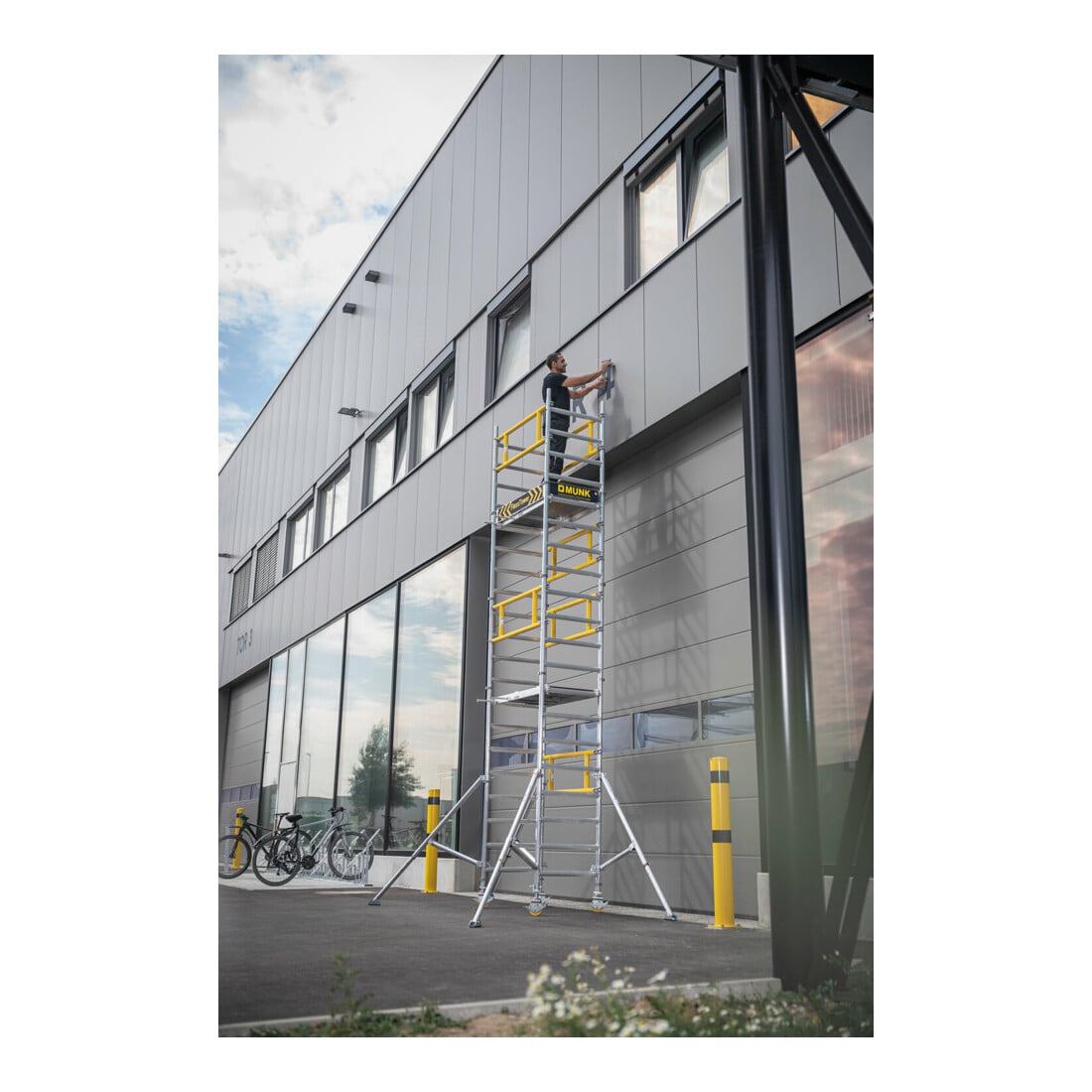 Munk FlexxTower Ein-Personen-Gerüst Plattformhöhe 3,10 m