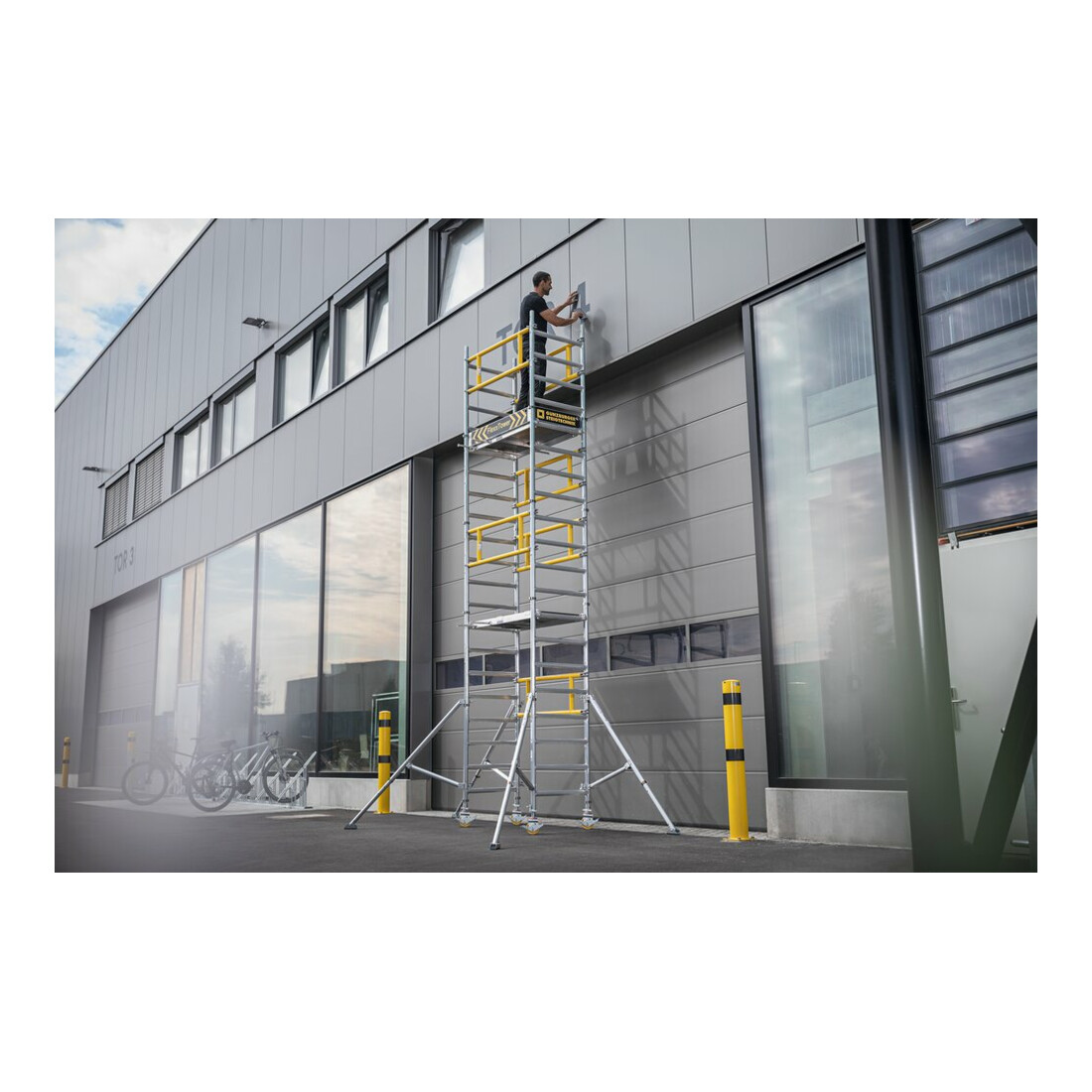 Munk FlexxTower Ein-Personen-Gerüst Plattformhöhe 3,10 m