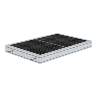 MUNK Günzburger Plattform Stahl Gitterrost Plattformlänge 1260 mm