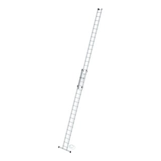 MUNK Günzburger Sprossen-Seilzugleiter 2-teilig mit Standard-Traverse 2x19 Sprossen