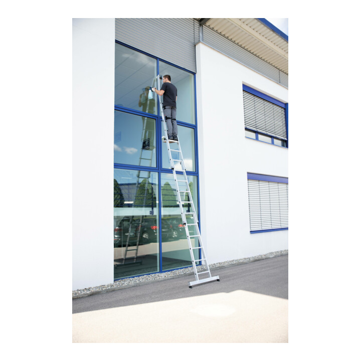 MUNK Günzburger Steigtechnik Aluminium-Glasreinigerleiter nivello ® -Traverse