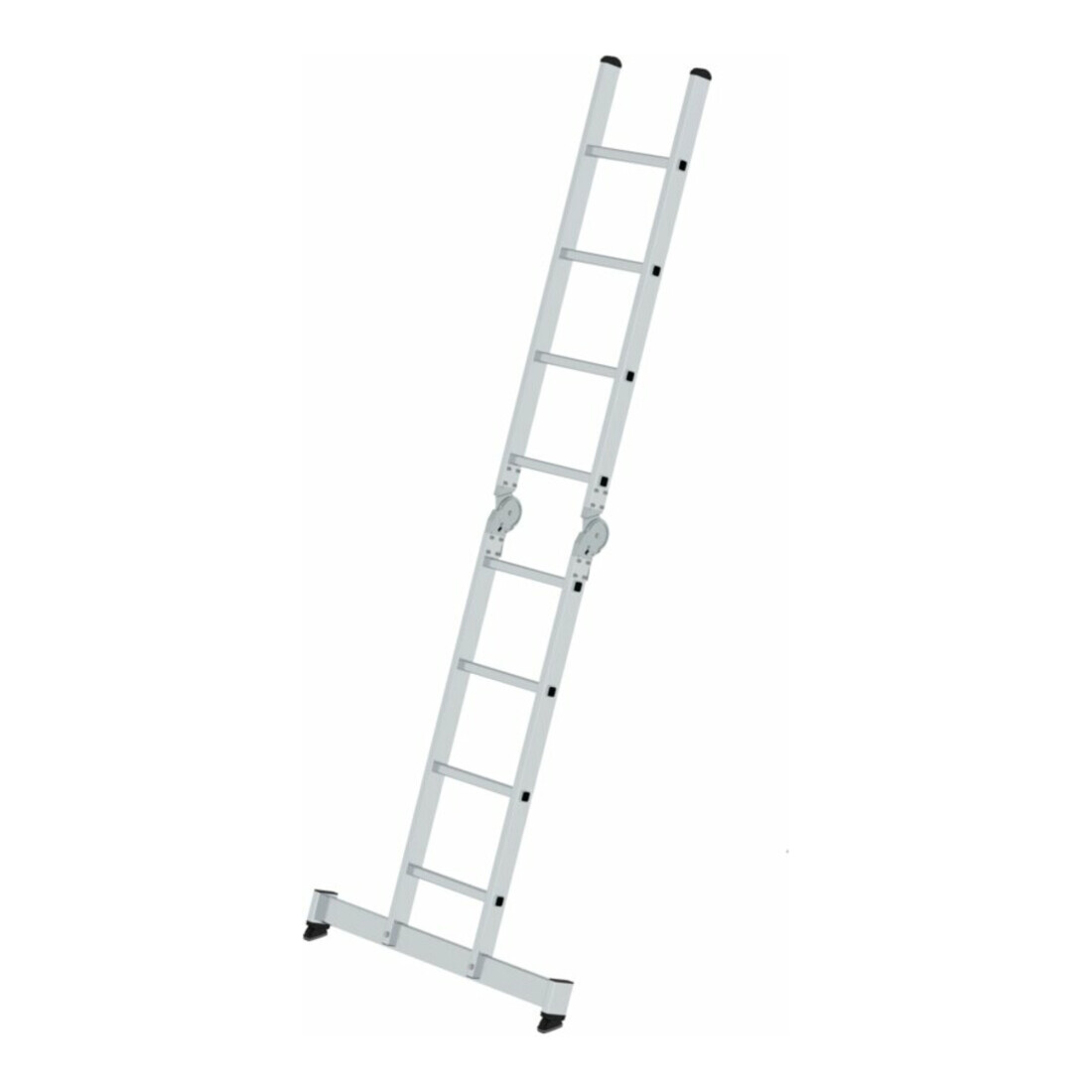 MUNK Aluminium-Klappleiter zweiteilig mit nivello ® -Traverse