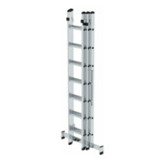 MUNK Aluminium-Mehrzweckleiter dreiteilig mit nivello ® -Traverse-4
