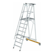 MUNK Aluminium-Podestleiter fahrbar, klappbar-1
