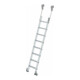 MUNK Aluminium-Regalleiter fahrbar-1