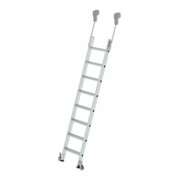 MUNK Aluminium-Regalleiter fahrbar