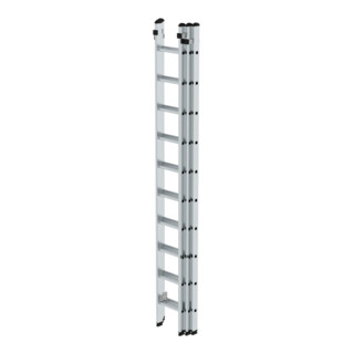 MUNK Aluminium-Schhiebeleiter dreiteilig