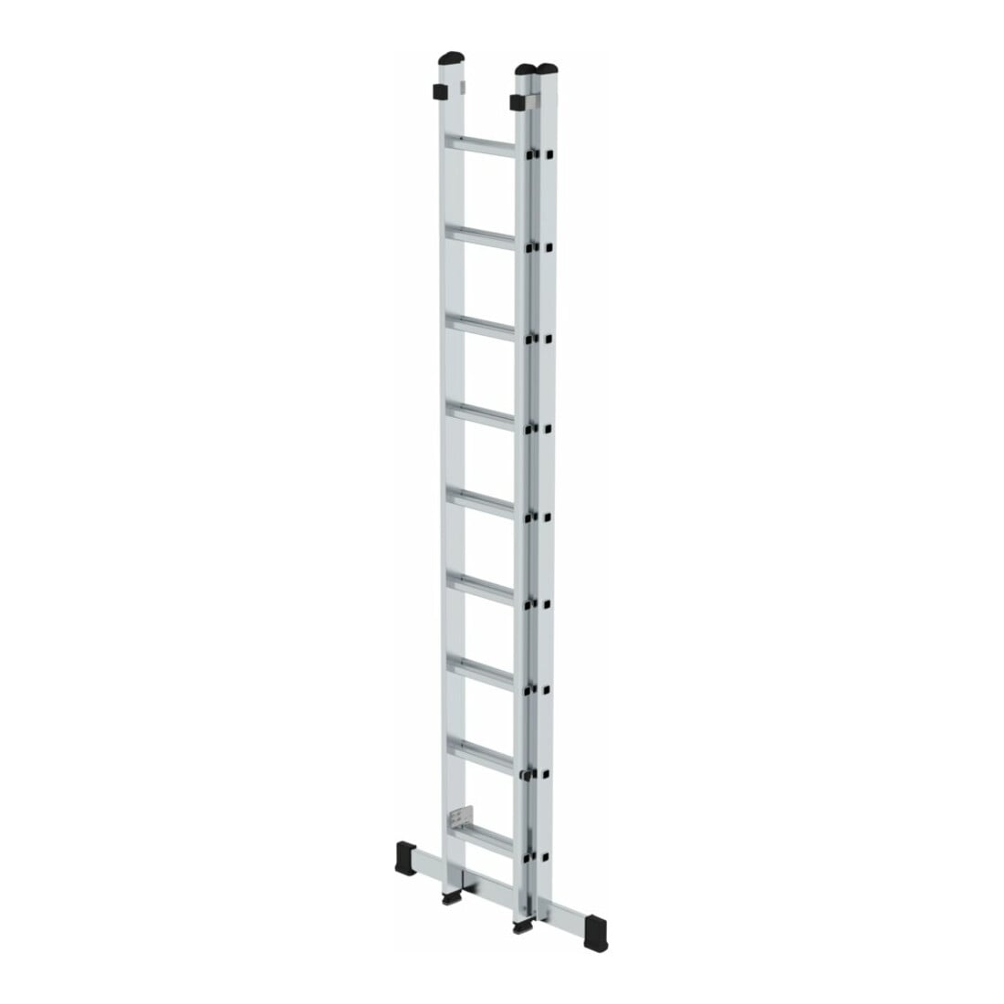 MUNK Aluminium-Schiebeleiter 2-teilig mit Standard-Traverse