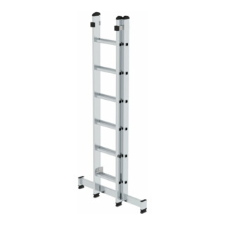 MUNK Aluminium-Schiebeleiter zweiteilig mit nivello ® -Traverse
