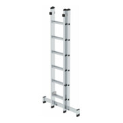 MUNK Günzburger Steigtechnik Aluminium-Schiebeleiter 2-teilig nivello®-Traverse 2 x 6 Sprossen-4