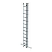 MUNK Günzburger Steigtechnik Aluminium-Schiebeleiter 3-teilig nivello®-Traverse 3 x 12 Sprossen-3