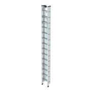MUNK Günzburger Steigtechnik Aluminium-Seilzugleiter 3-teilig 3 x 14 Sprossen-2