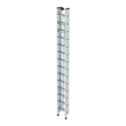 MUNK Günzburger Steigtechnik Aluminium-Seilzugleiter 3-teilig 3 x 14 Sprossen-5
