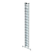 MUNK Günzburger Steigtechnik Aluminium-Seilzugleiter 3-teilig nivello®-Traverse 3 x 16 Sprossen-2
