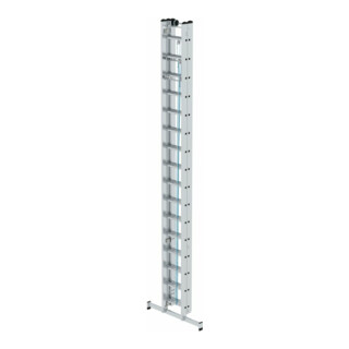 MUNK Aluminium-Seilzugleiter dreiteilig mit nivello ® -Traverse