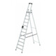 MUNK Günzburger Steigtechnik Aluminium-Stehleiter einseitig begehbar 1 x 12 Stufen-1