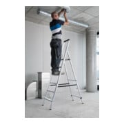 MUNK Aluminium-Stufenstehleiter ML einseitig begehbar-5