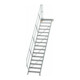 MUNK Aluminium-Treppe Plattform 45° 16 Stufen-1
