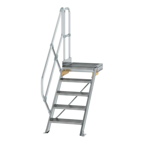 MUNK Aluminium-Treppe Plattform 45° 5 Stufen