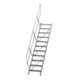 MUNK Aluminium-Treppe Stufen 45° 11 Stufen-1