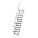 MUNK Aluminium-Treppe Stufen 45° 13 Stufen-1