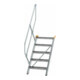 MUNK Günzburger Steigtechnik Aluminium-Treppe Stufen 45° 5 Stufen-1