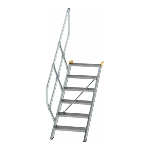 MUNK Aluminium-Treppe Stufen 45° 6 Stufen
