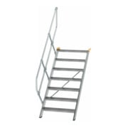 MUNK Günzburger Steigtechnik Aluminium-Treppe Stufen 45° 7 Stufen