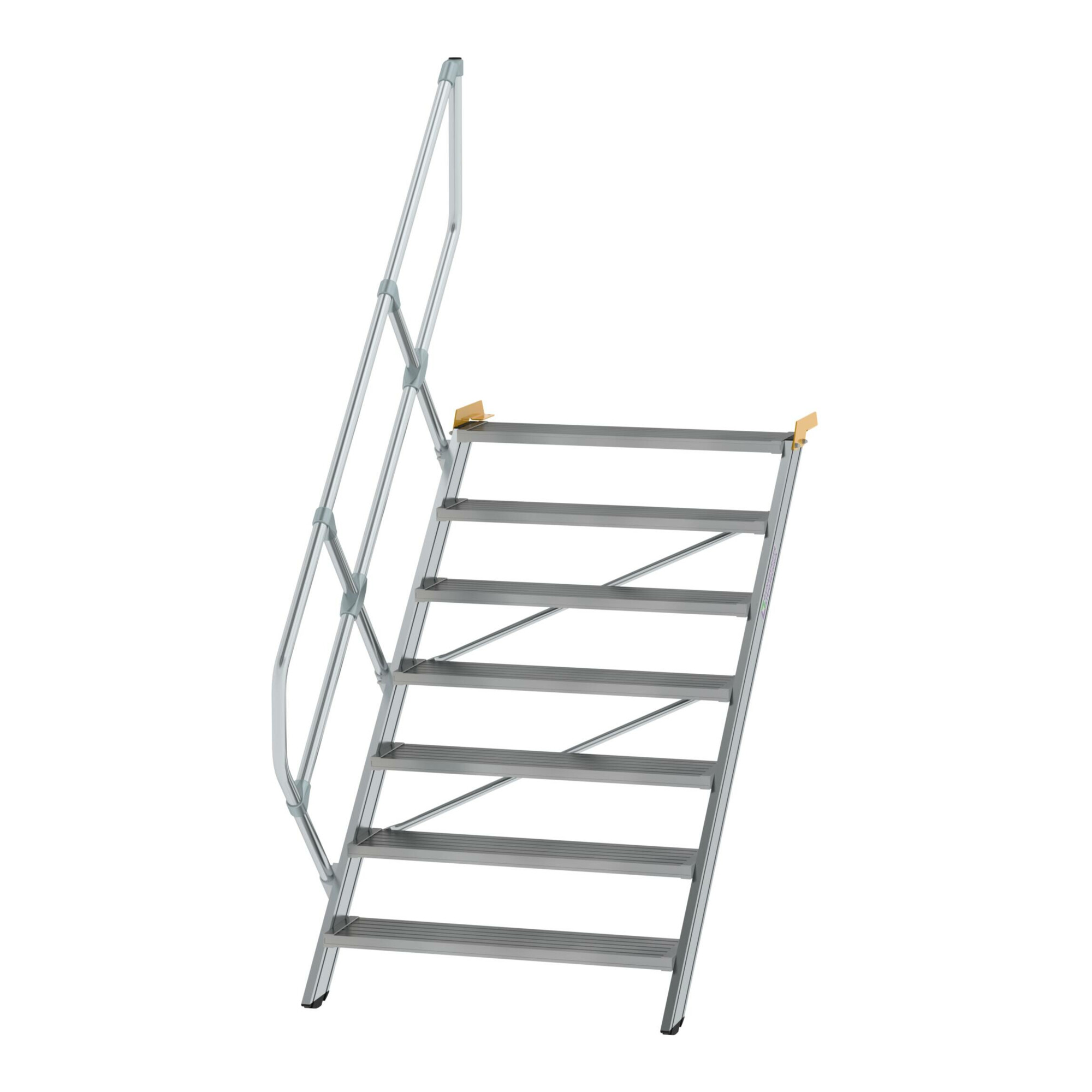 MUNK Aluminium-Treppe Stufen 45° 7 Stufen