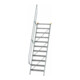 MUNK Aluminium-Treppe Stufen 60° 11 Stufen-1