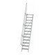 MUNK Aluminium-Treppe Stufen 60° 13 Stufen-1