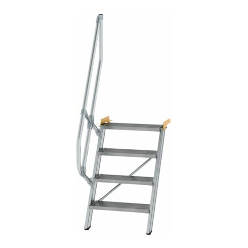 MUNK Günzburger Steigtechnik Aluminium-Treppe Stufen 60°, Stufenbreite 600 mm