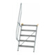 MUNK Aluminium-Treppe Stufen 60°, Stufenbreite 800 mm-1