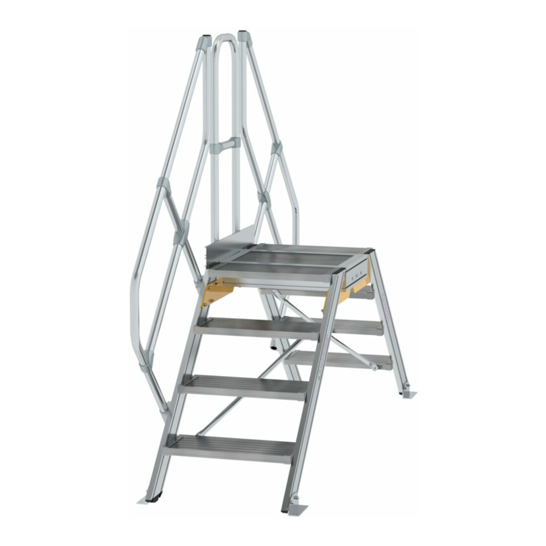 MUNK Aluminium-Überstiege 45° 4 Stufen