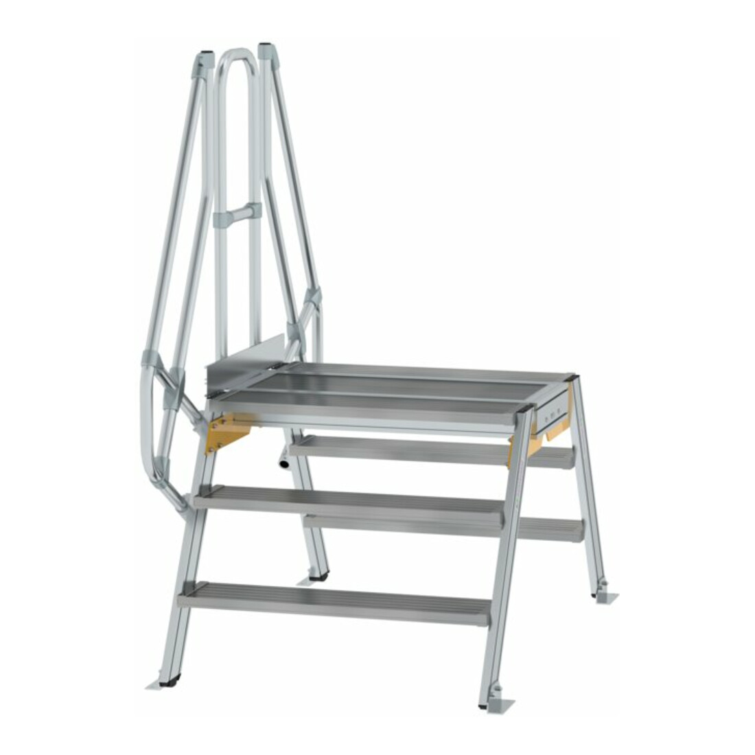 MUNK Aluminium-Überstiege 60° 3 Stufen
