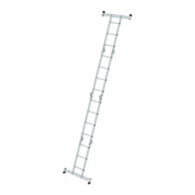 MUNK Aluminium-Vielzweckleiter vierteilig mit nivello ® -Traverse-5