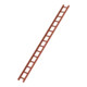 MUNK Dachleiter rot-braun 15 Sprossen-1