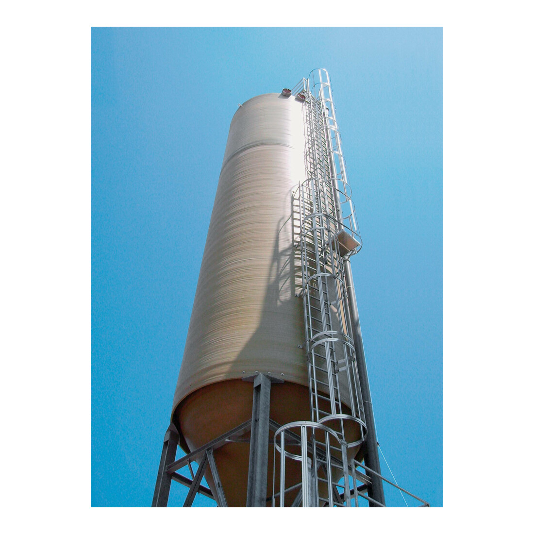 MUNK Günzburger Steigtechnik Einzügige Steigleitern Aluminium eloxiert