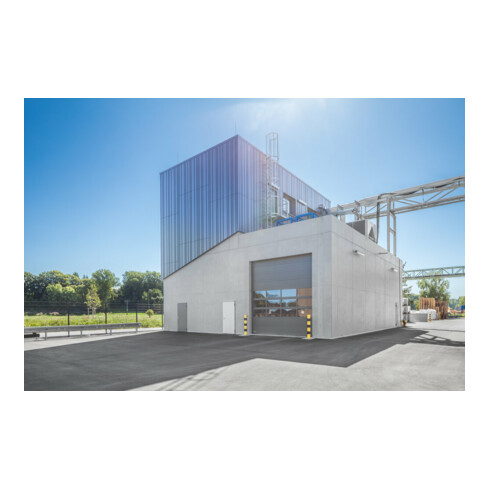 MUNK Günzburger Steigtechnik Einzügige Steigleitern Steighöhe 5,60 m Aluminium blank