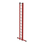 MUNK Günzburger Steigtechnik Kunststoff-Schiebe/Seilzugleiter 2-teilig Standtraverse 2 x 12 Sprossen-2