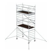 MUNK Rollgerüst mit Ausleger und Doppel-Plattform